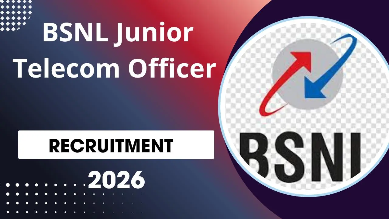 BSNL Junior Telecom Officer JTO Recruitment 2026